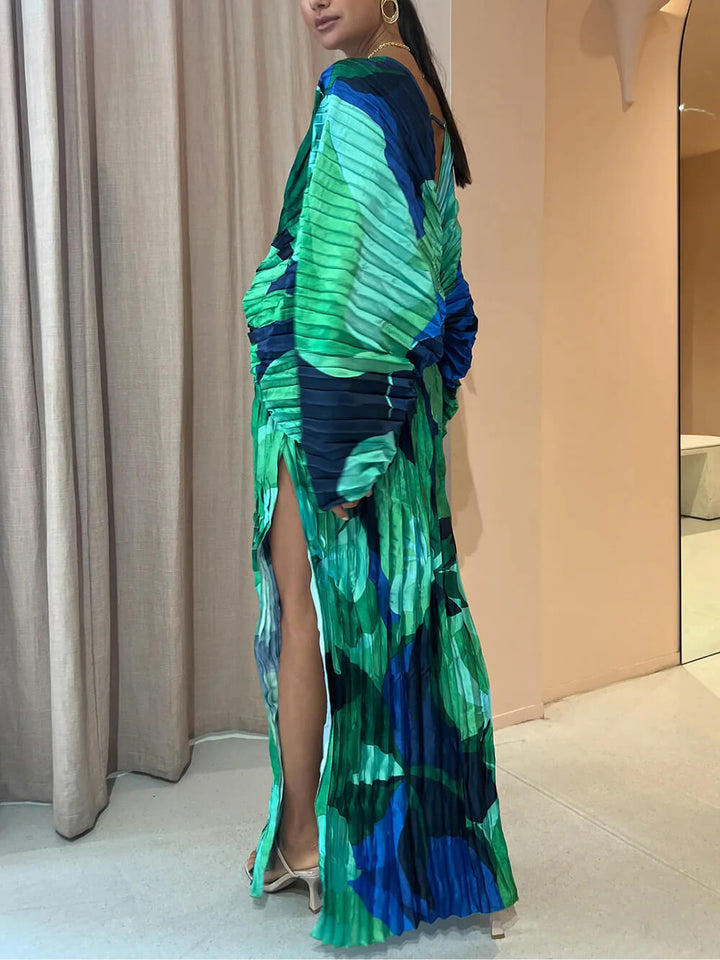 Lässiges, lockeres Resort-Langkleid