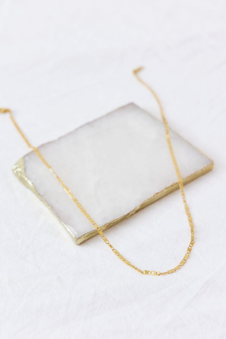 18 Karat vergoldete Delicious Moments-Halskette