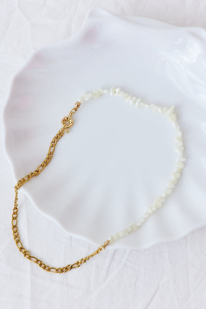 18 Karat vergoldete Halskette mit strahlendem Herz