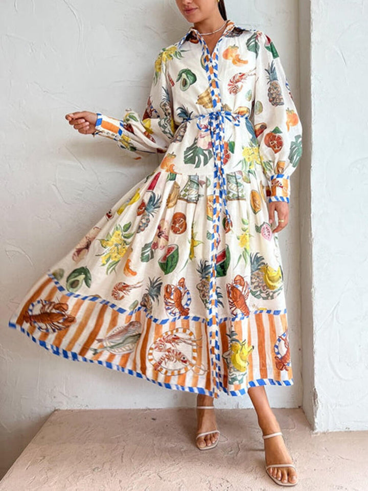 ثيو Shirtdress في متعدد