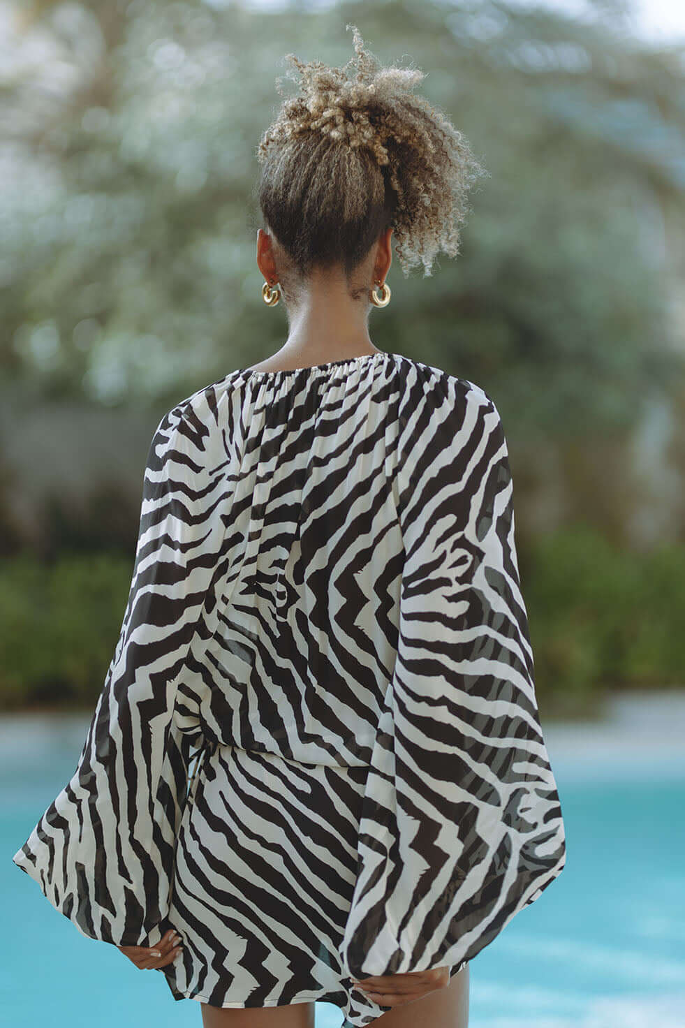 CABO MINIDRESS -ZEBRA