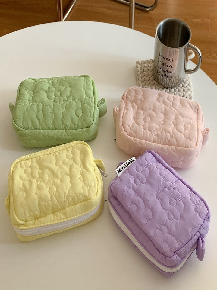 Cute Candy-Colored Makeup Bag