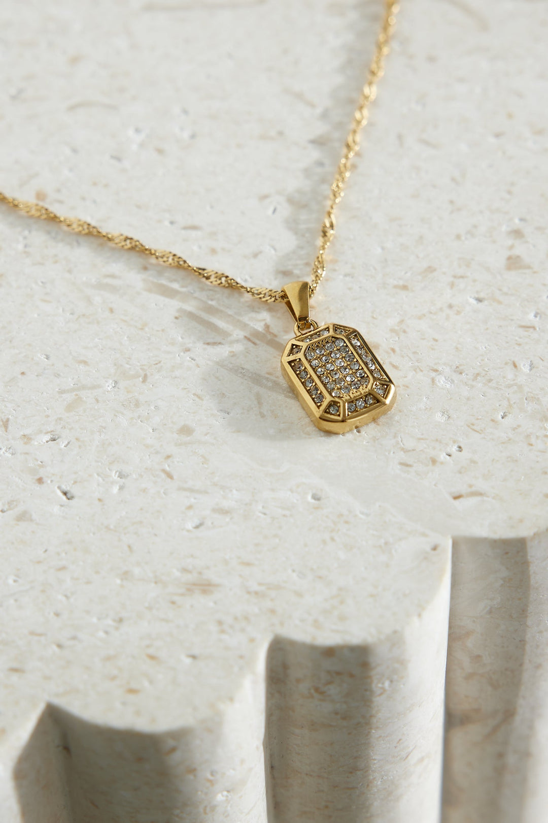 18k guldpläterad Enchanted Dreams halsband guld