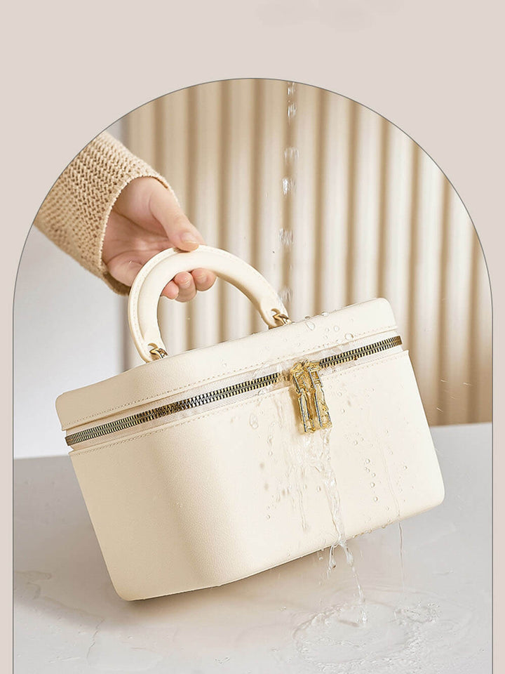 Z pokrywką Wodoodporna przenośna kosmetyczka