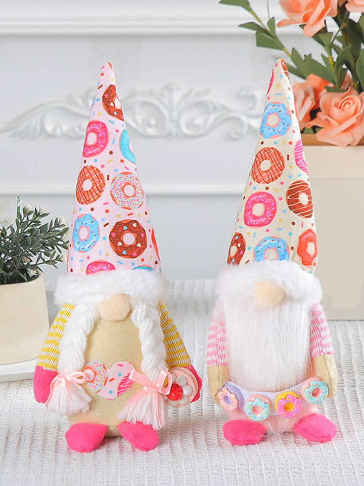 Christmas Plush Elf Donut Party Gnome Doll
