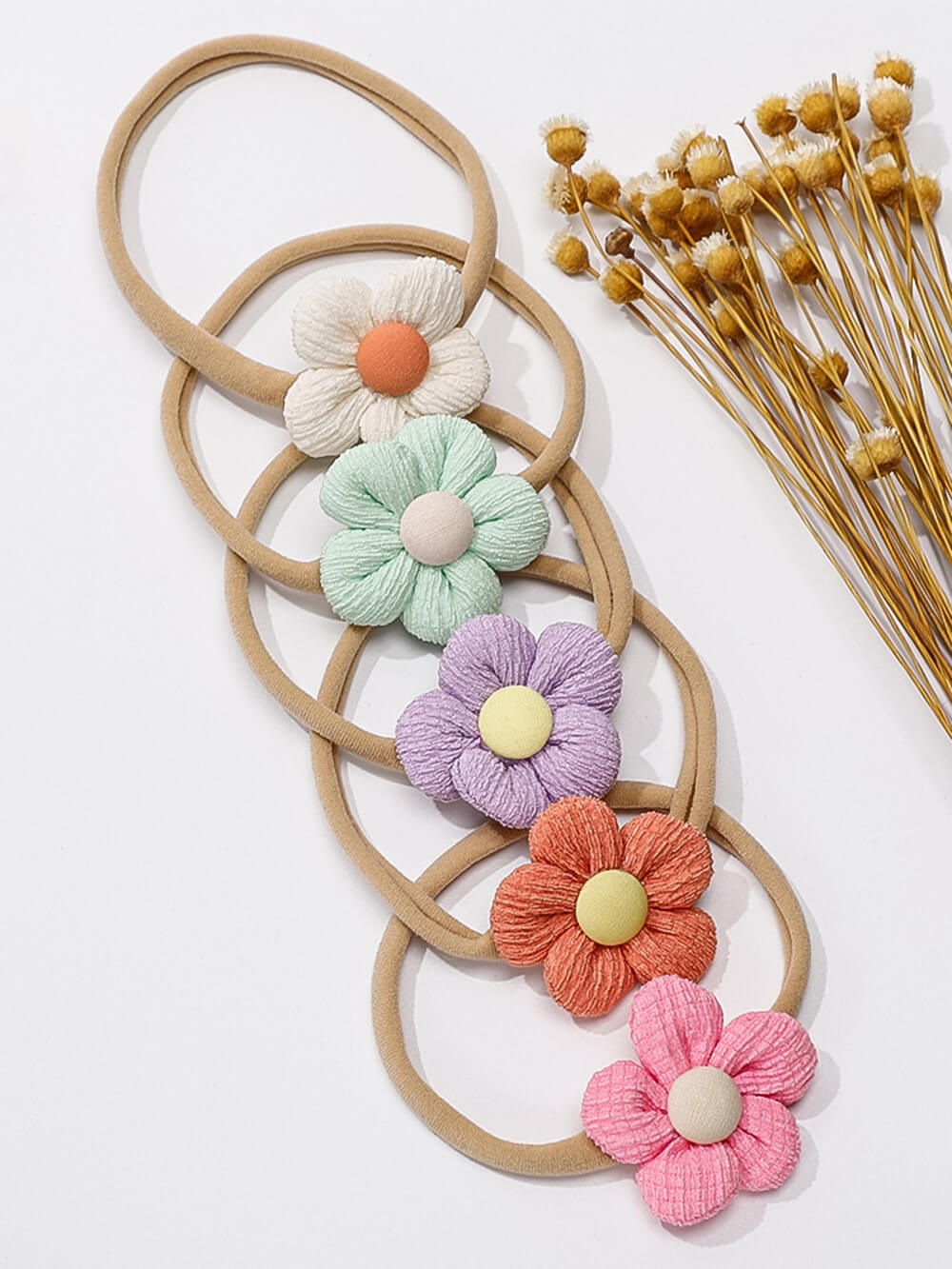 Tropical Blossom Candy Color Hair Tie