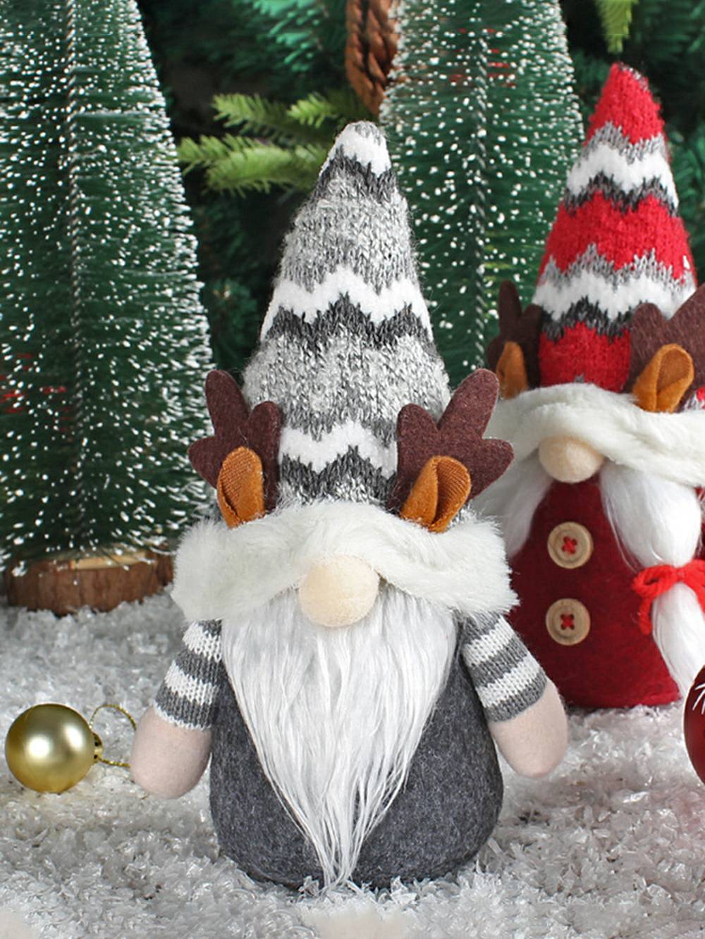 Christmas Plush Forest Reindeer Rudolph Doll