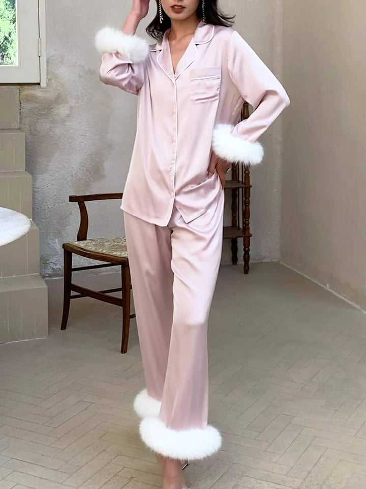 Danica Pajama Set-Baby Pink