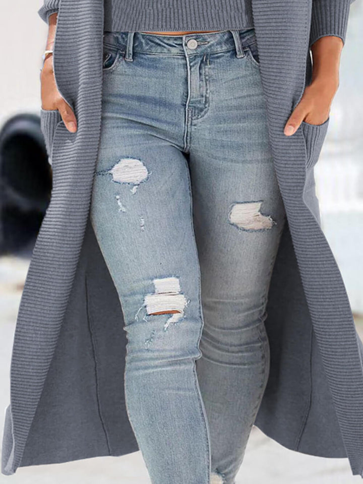 Strécken Holzkuel Long Strécken Cardigan