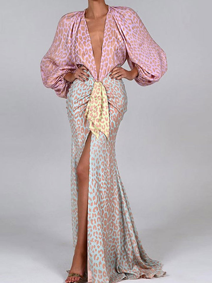 Swing Swing Maxikjole med V-hals