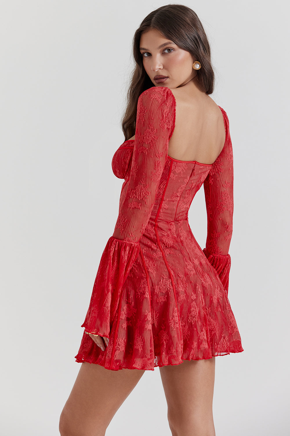 Vintage Lace Corset Dress