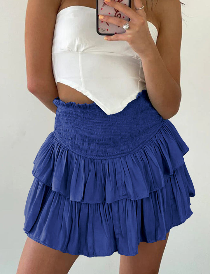 Delilah Ruffle Mini Skirt