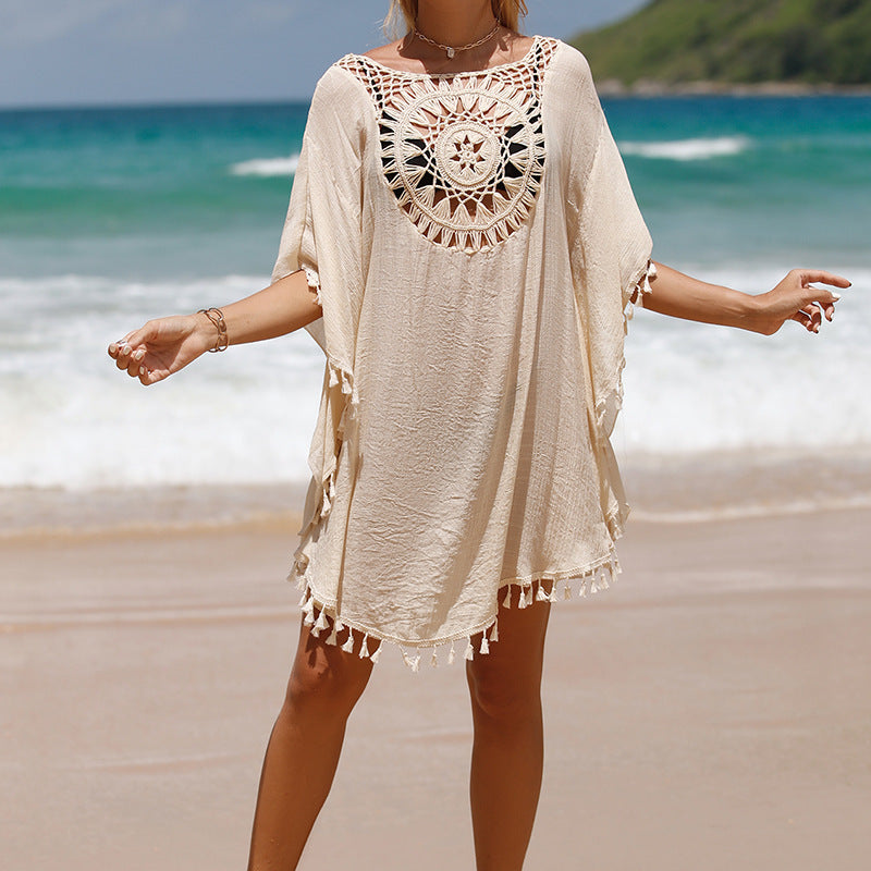 Barefoot Dreams: Beach Sun Protection Cover-Up In Pearl