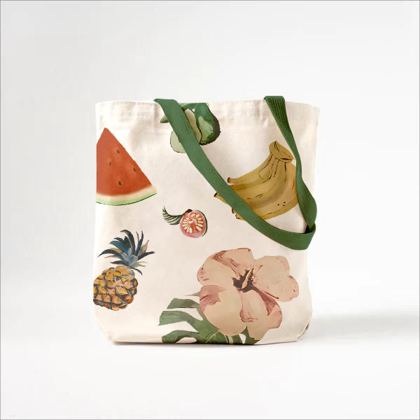 Exotesch Fruit World Gedréckt Canvas Bag