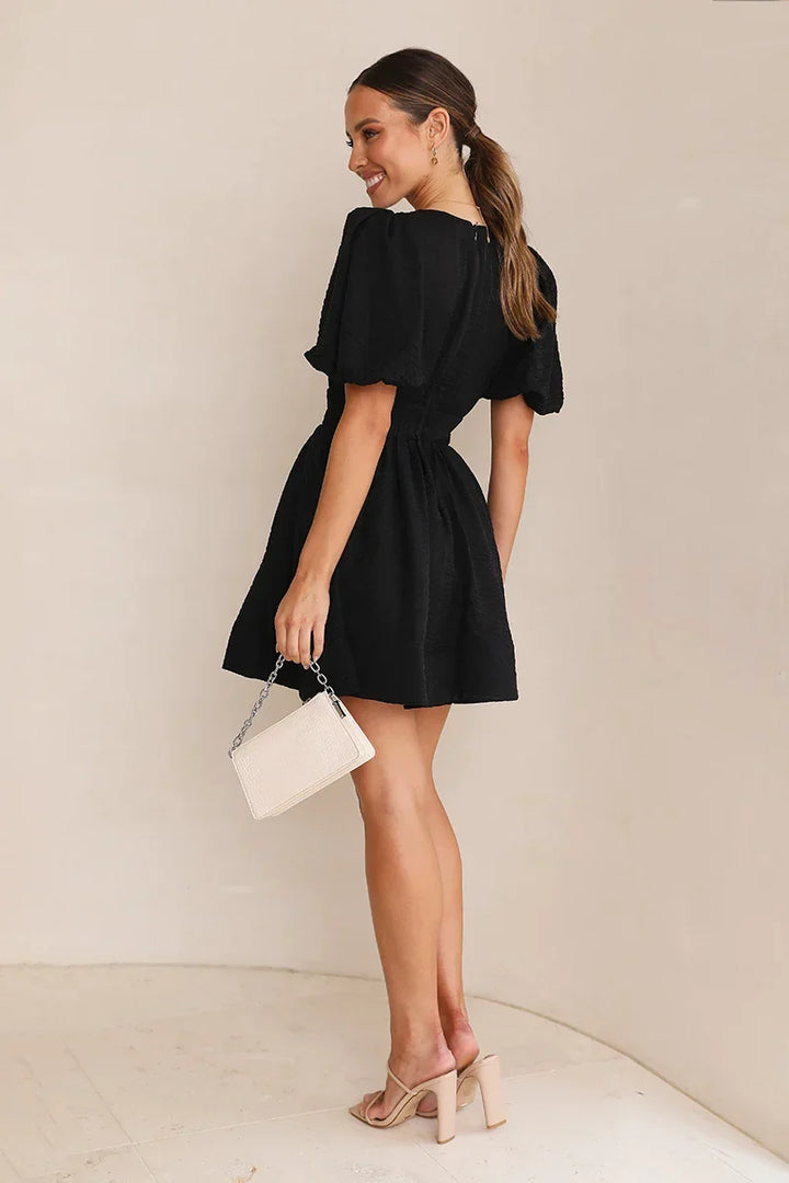 Erin Mini Dress - Black