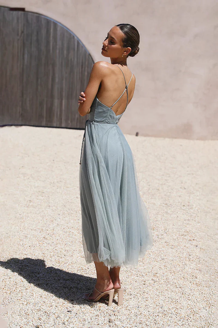 Diana Midi Dress - Sage