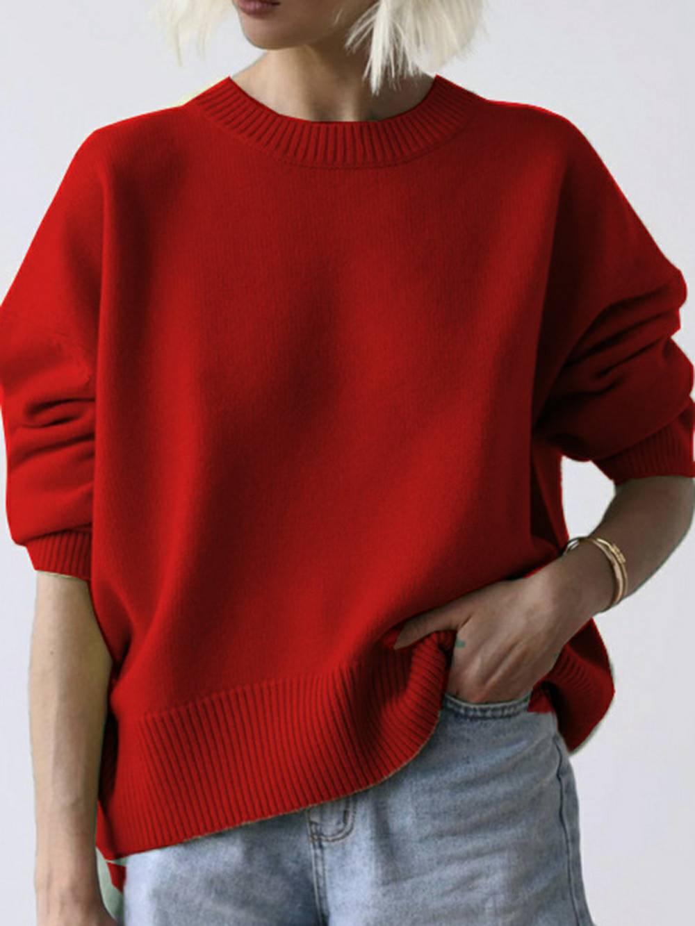 Tumblr Aesthetic Knitted Sweater