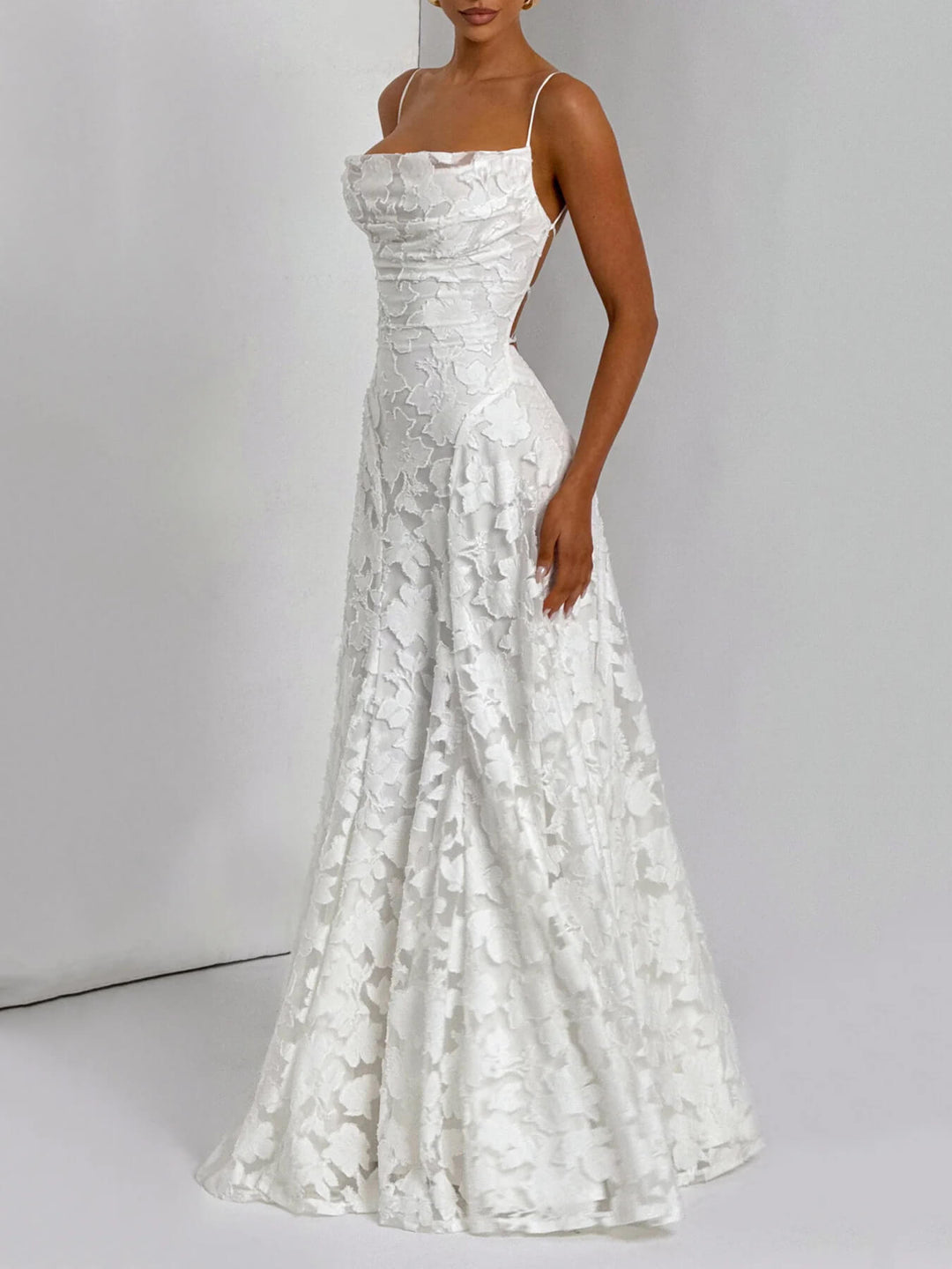 Robe Maxi Jacquard