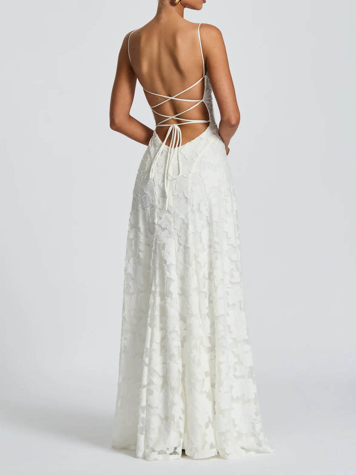 Robe Maxi Jacquard