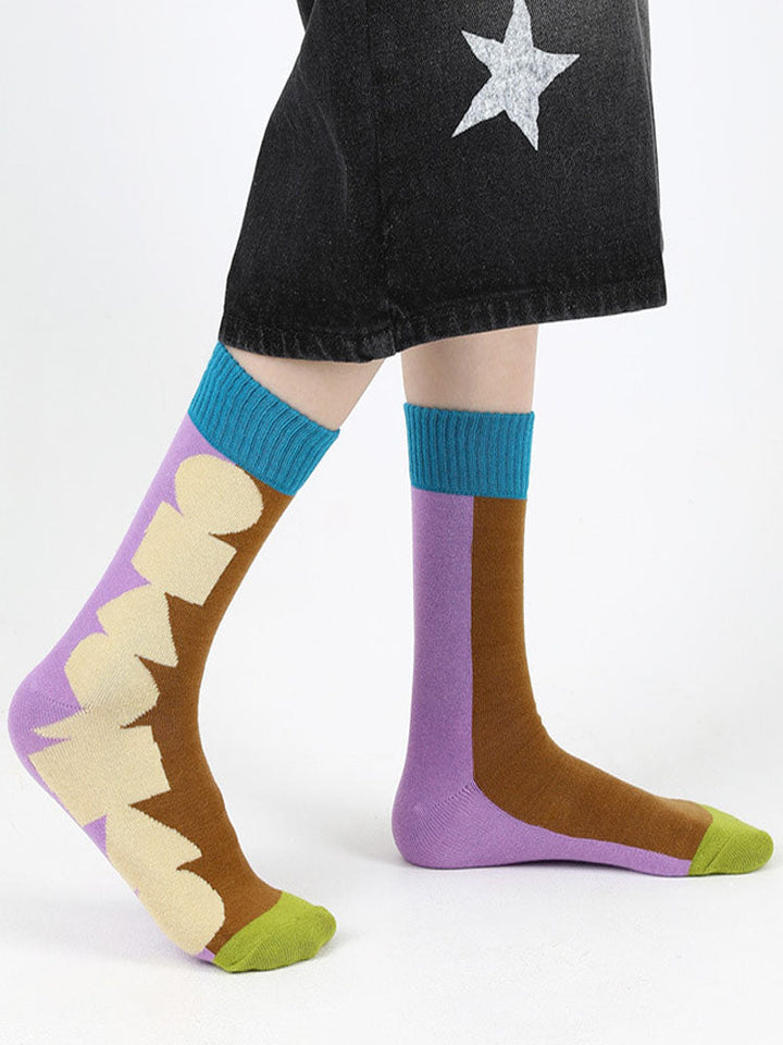 Star Muster Socken