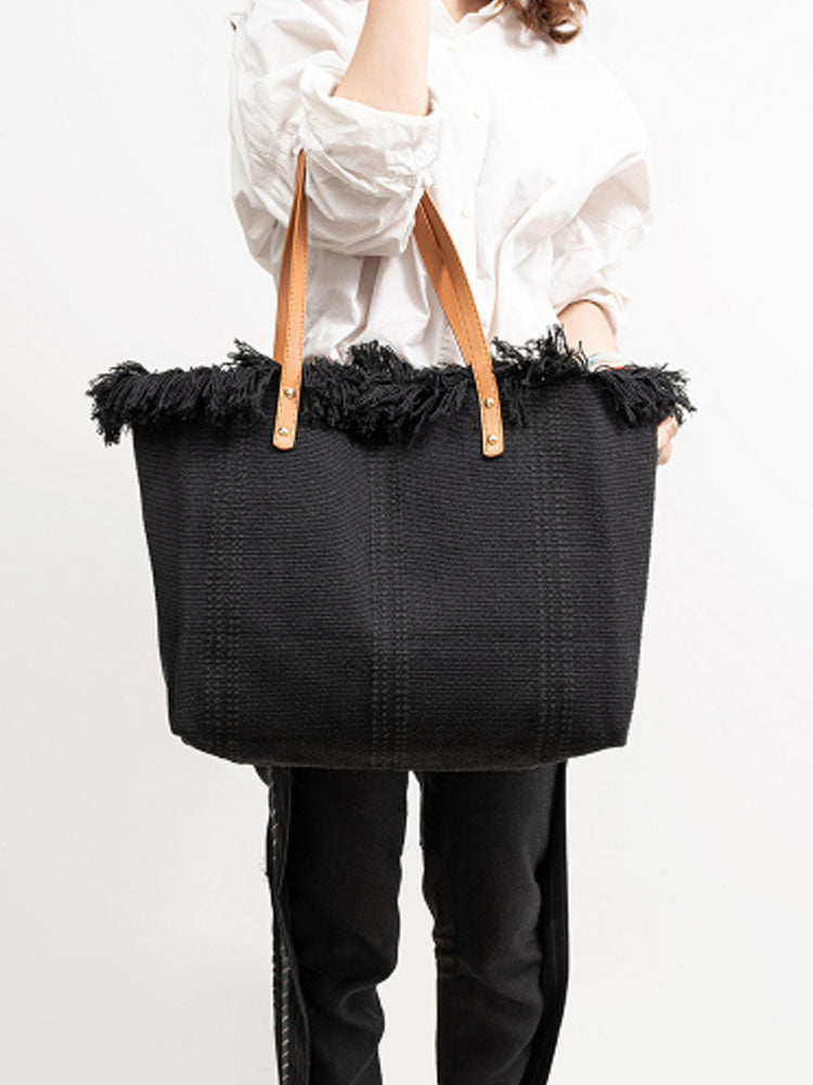 Canvas Tote Skuldertaske