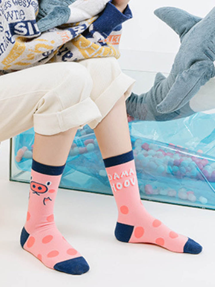 Chaussettes adorables en forme d'animaux