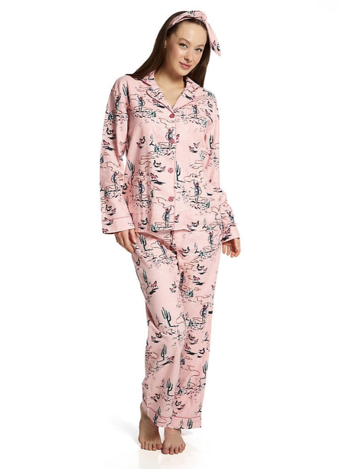 Western Desert Print Pyjama Set