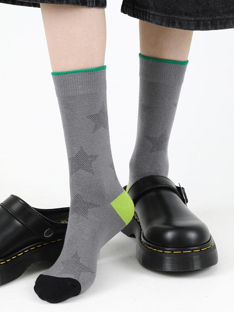 Calcetines con estampado de estrellas