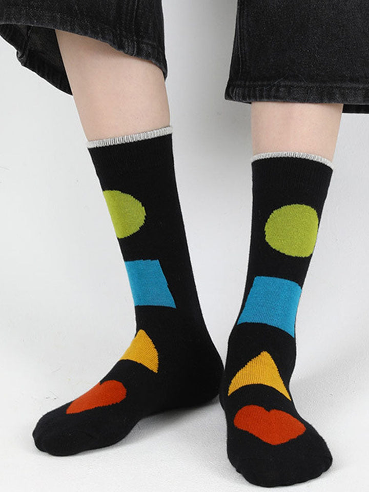 Star Muster Socken