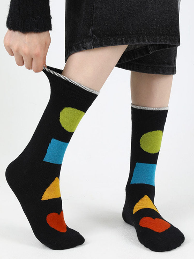 Star Muster Socken