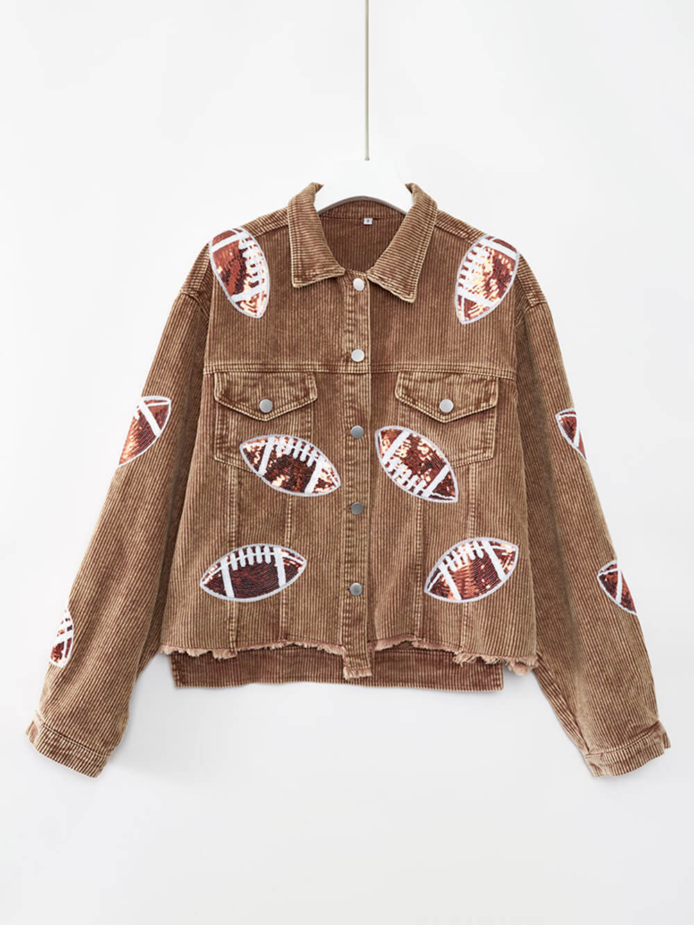 Παιχνίδι Day Rugby Sequined Single Breasted Jacket