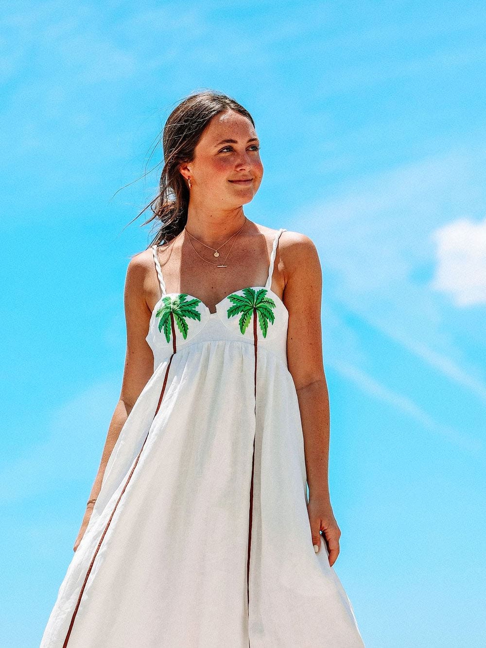 Palm Oasis slipdress