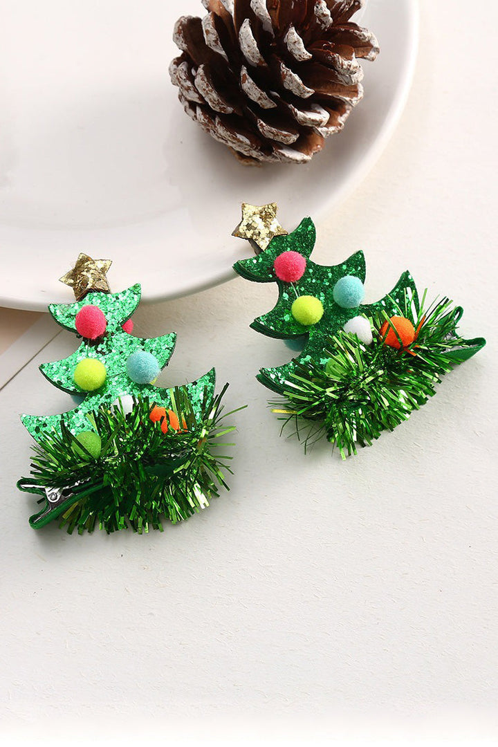 Christmas Tree Hairpin