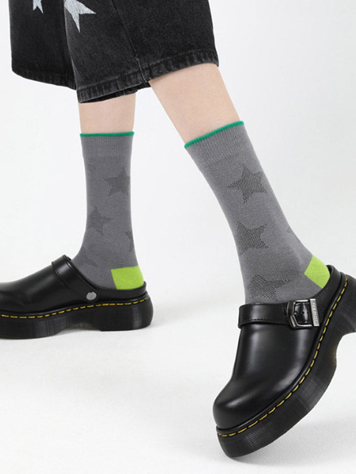 Star Muster Socken