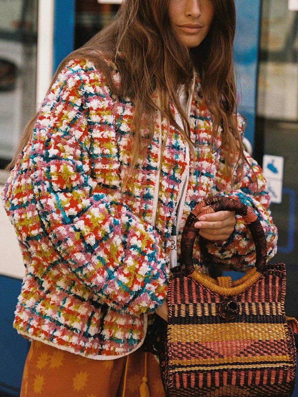 Fashionable Chanel-Style Tweed Jacket