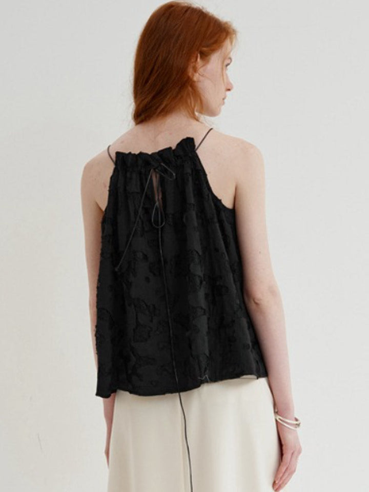 Hollow Lace Camisole Tank Top