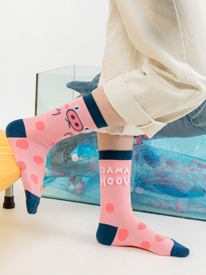 Chaussettes adorables en forme d'animaux