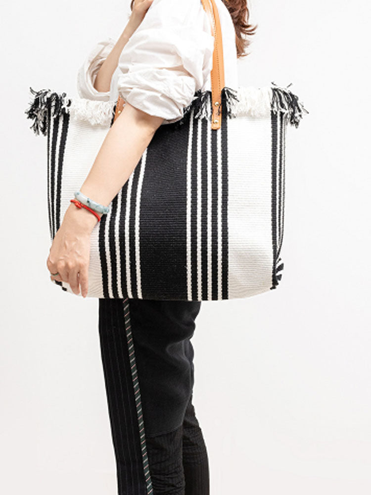 Canvas Tote Skuldertaske