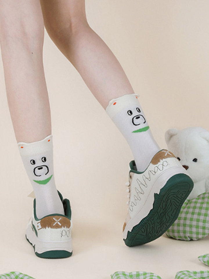 Cute Cartoon Bear Socks