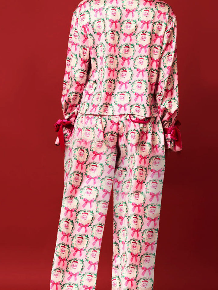 Lightweight Winter Christmas Pajama Set