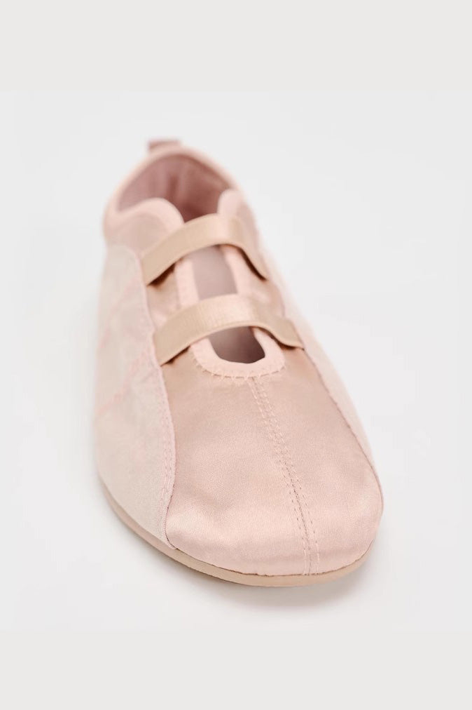 Satin Ballet Flats