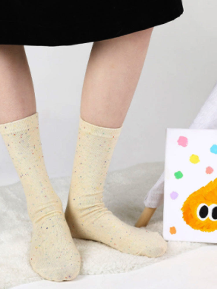 Adorables chaussettes en coton pour chien de dessin animé