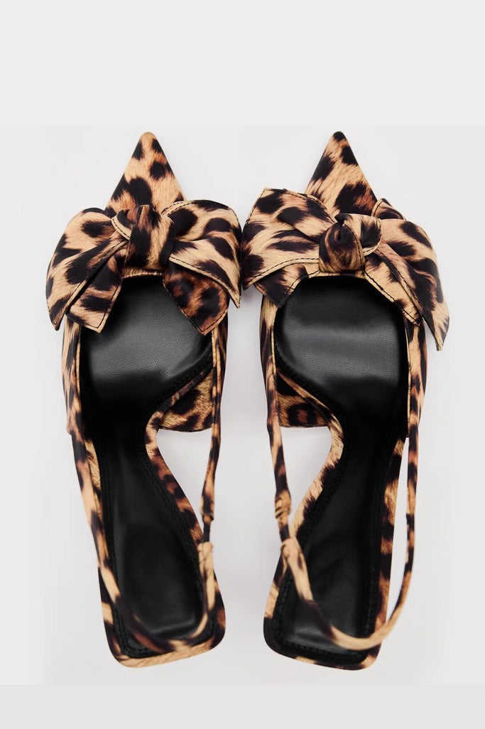 Leopard Print High Heels