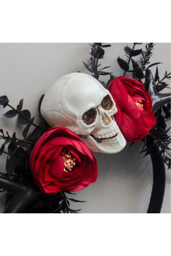 Undead Hoop Skull Headband