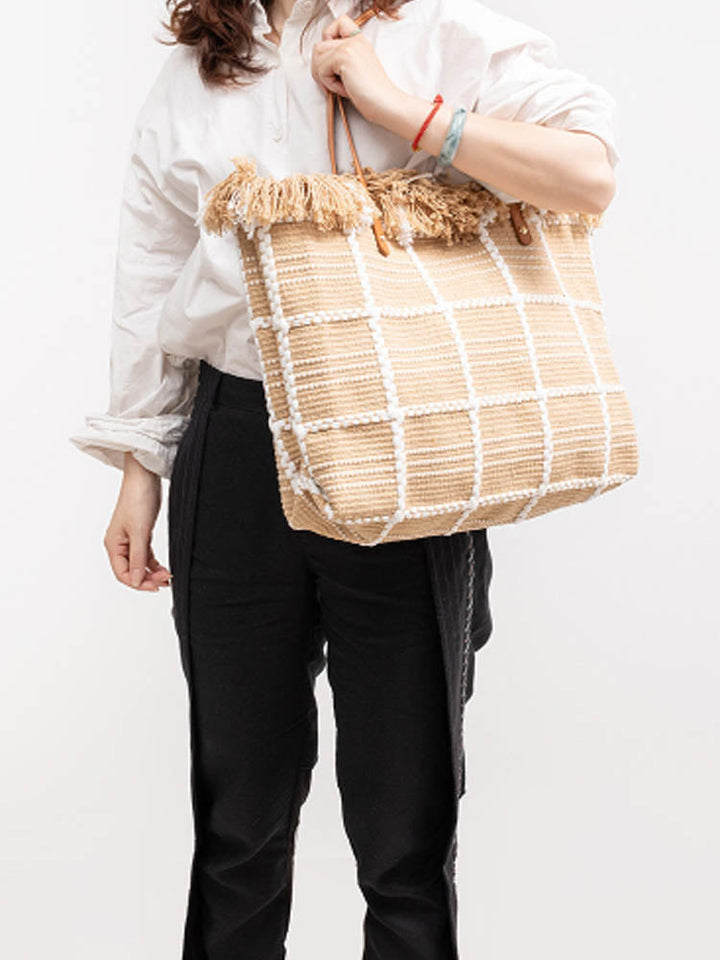 Canvas Tote Skuldertaske