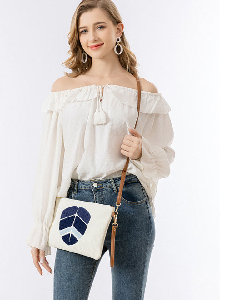 Bolsa Clutch com Alça de Ombro Destacável