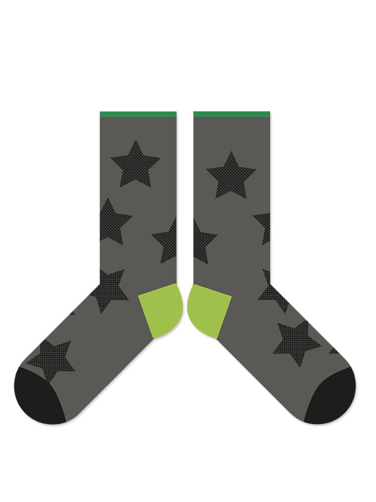 Calcetines con estampado de estrellas