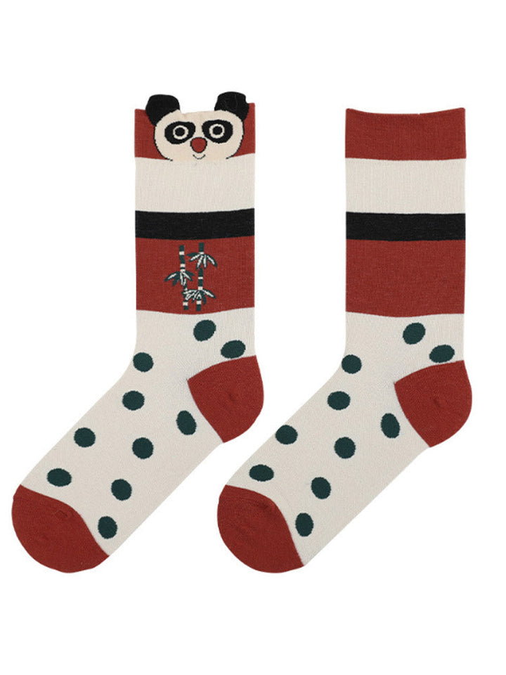 Chaussettes adorables en forme d'animaux