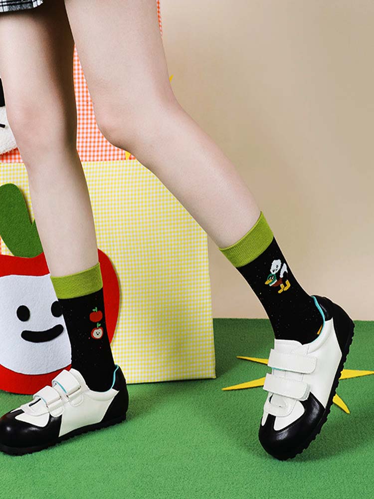 Cartoon Panda Muster Socken