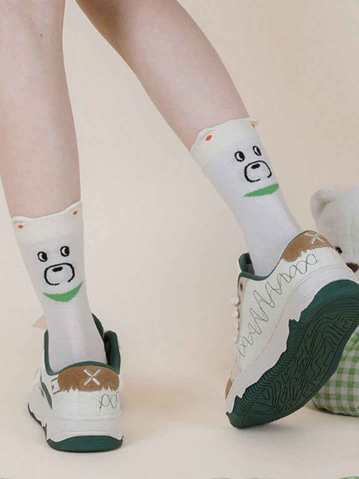 Cute Cartoon Bear Socks